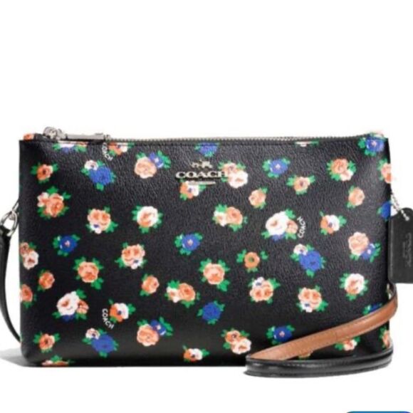 Coach Lyla Crossbody Tea Rose Floral Print - Picture 1 of 10